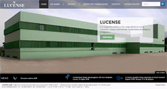 Desktop Screenshot of lucense.it