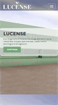 Mobile Screenshot of lucense.it